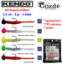 Kendo Hook Worm JigHead+Lrf Silikonu 2 gr + 4.5 cm (5 Adet)  resmi