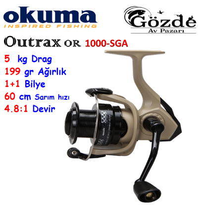 Okuma Outrax OR-1000 SGA 1+1 Bilye Makine  resmi